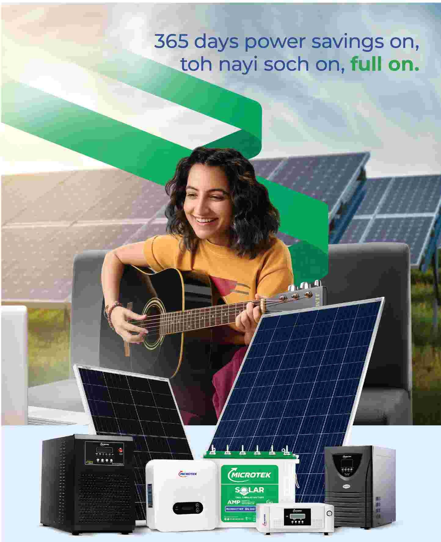 Microtek Solar Panel